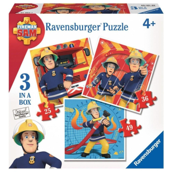 Puzzle 3w1 Strażak Sam
